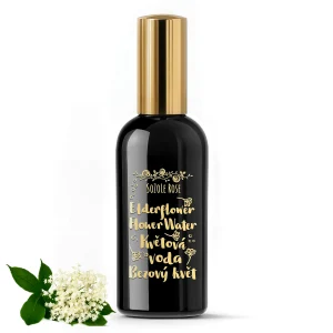 Kvetová voda Bazový kvet v rozprašovači