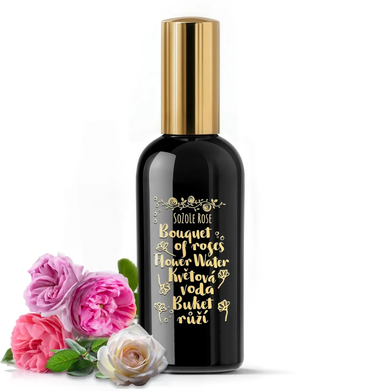 Kvetinová voda Bukét ruží v rozprašovači SoZoLe Rose twsx 100ml